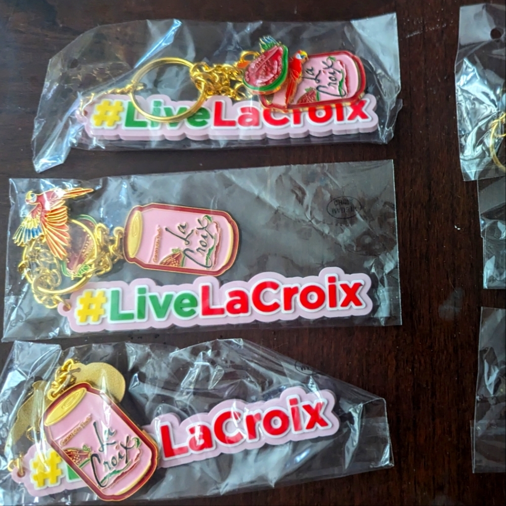 La Croix keychains
